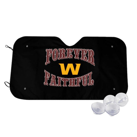 Washington Redskins Printing car multi size front windshield sunshade car windshield sunshade