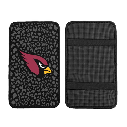 Arizona Cardinals print Car handrail box cushion Personalized car armrest cover