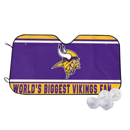 Minnesota Vikings Printing is suitable for car front windshield sunshades Car windshield sunshades