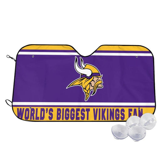 Minnesota Vikings Printing is suitable for car front windshield sunshades Car windshield sunshades