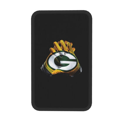 Green Bay Packers4 Printed car armrest box pad anti-abrasion pad