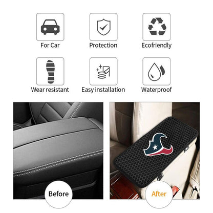 Houston Texans Printed protective pad for car armrest box