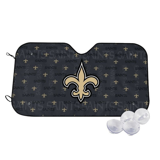 New Orleans Saints Printed is suitable for front Car windshield sunshades Car windshield sunshades