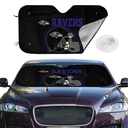 Baltimore Ravens Printing car front windshield sunshade car windshield sunshade multi size
