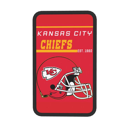 Kansas City Chiefs Print car armrest box cushion armrest protective cover