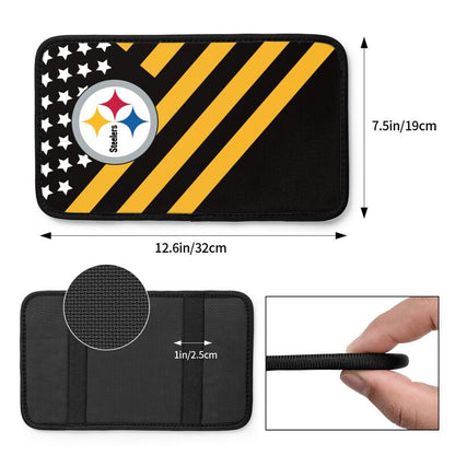 Pittsburgh Steelers Protective pad for armrest box of printing vehicle