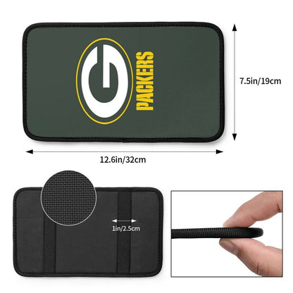 Green Bay Packers5 Printed car armrest box pad anti-abrasion pad