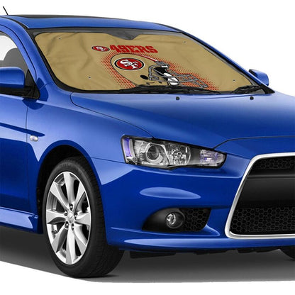 San Francisco 49ers Printing car front windshield sunshade car windshield sunshade multi size