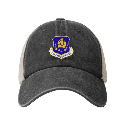 USAF-24th Wing Printed unisex baseball cap adjustable grid baseball cap veteran gift