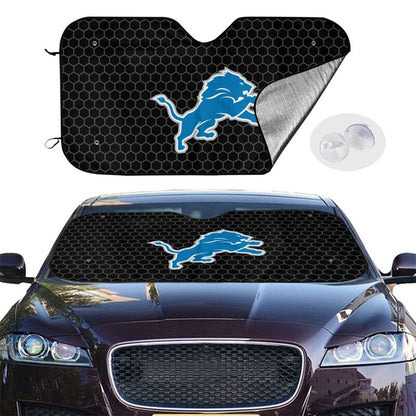 Detroit Lions Printed is suitable front Car windshield sunshades Car windshield sunshades