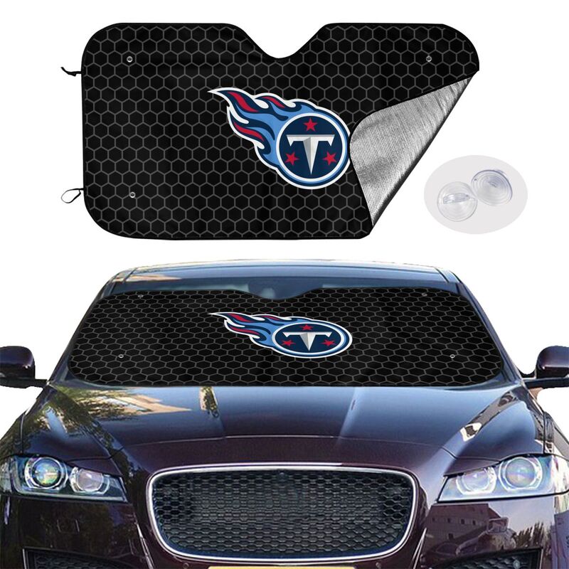 Tennessee Titans Printed is suitable front Car windshield sunshades Car windshield sunshades