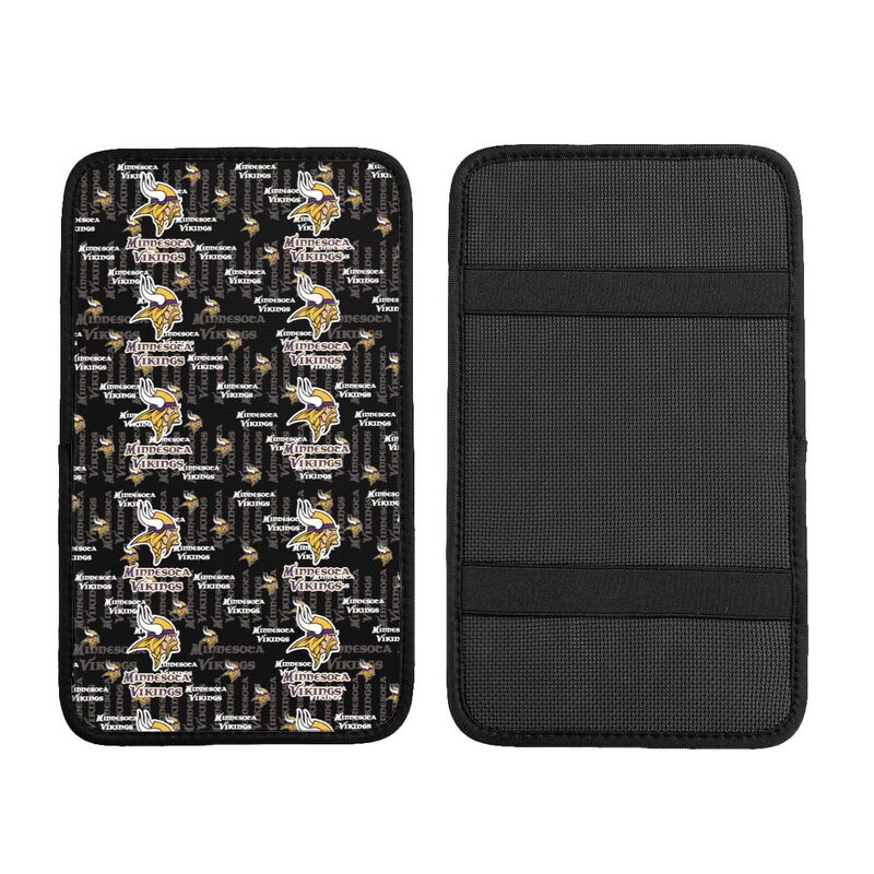 Minnesota Vikings Protective pad for armrest box of printing vehicle