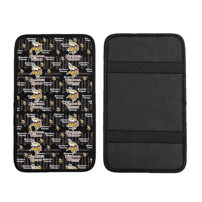 Minnesota Vikings Protective pad for armrest box of printing vehicle
