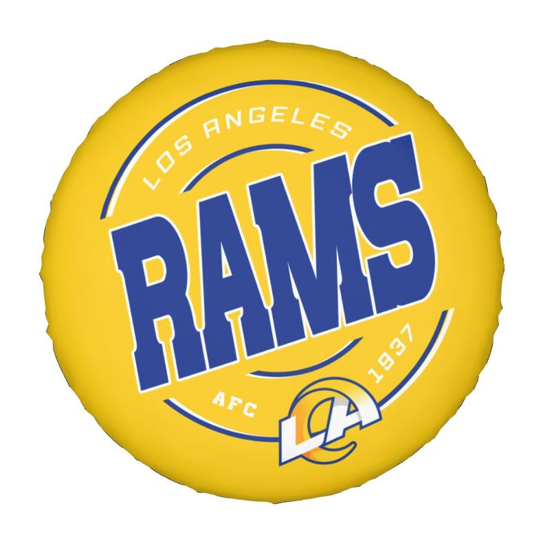 Los Angeles Rams Printing car tire protection cover car spare tire dust protection cover