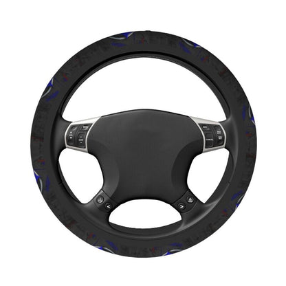 Pittsburgh Steelers 5 Printed breathable anti slip cover elastic steering wheel cover