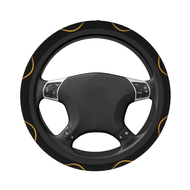 Pittsburgh Steelers 3 Printed breathable anti slip cover elastic steering wheel cover