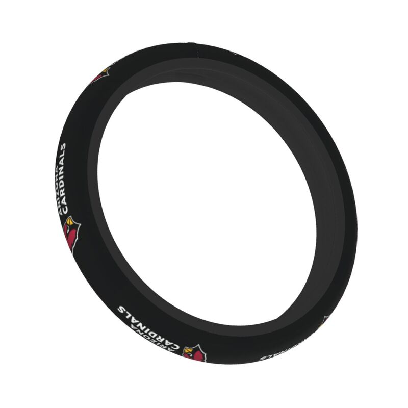 Arizona Cardinals Printed breathable elastic steering wheel cover