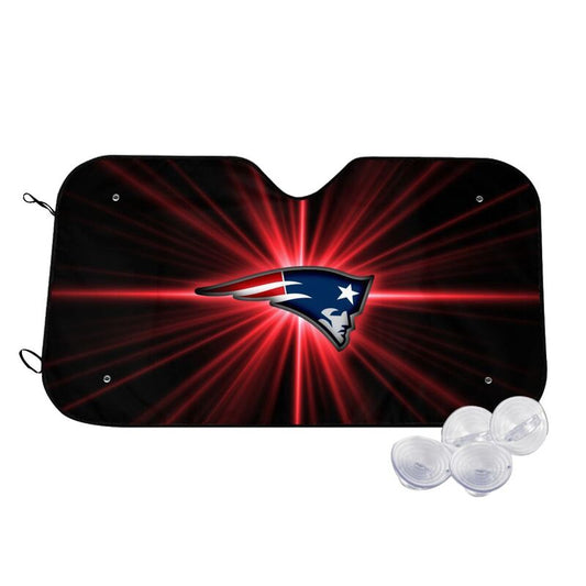 New England Patriots Print suitable for front Car windshield sunshades Car windshield sunshades