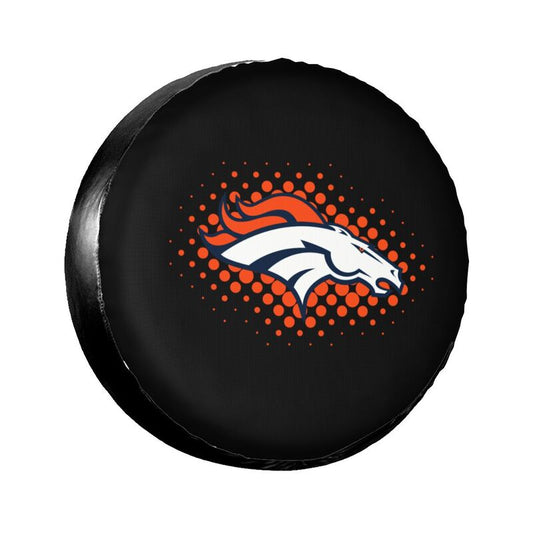 Denver Broncos Printing tire protection cover car sun protection tire protection cover