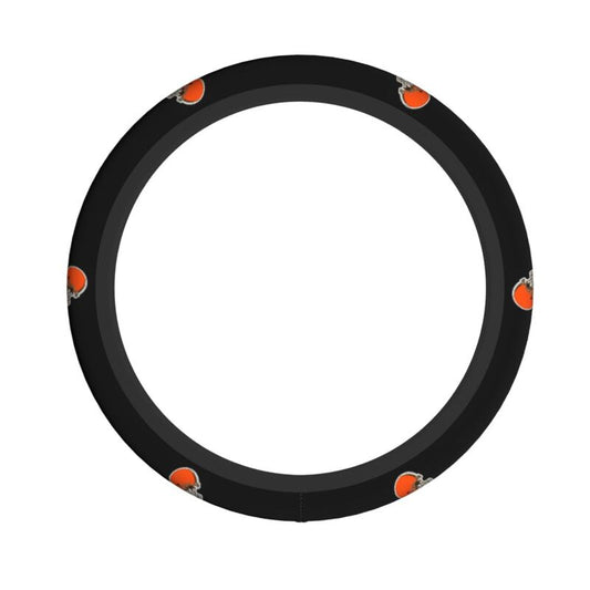 Cleveland Browns Printed breathable elastic steering wheel cover