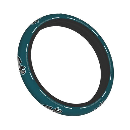 Philadelphia Eagles 5 Printed breathable elastic steering wheel anti slip cover