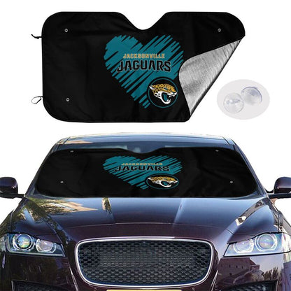 Jacksonville Jaguars Printing is suitable car front windshield sunshades Car windshield sunshades
