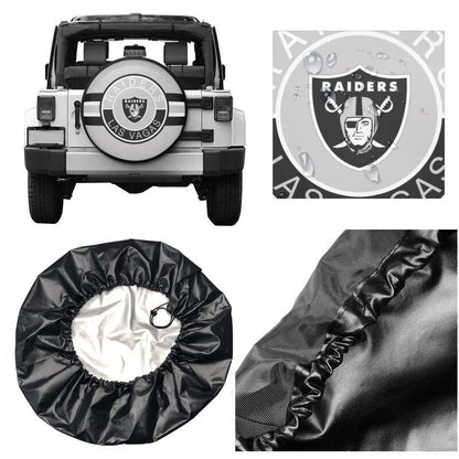 Las Vegas Raiders Print tire protection cover car sun protection tire protection cover
