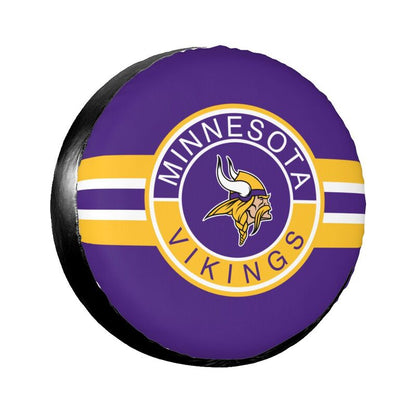 Minnesota Vikings Print tire protection cover car sun protection tire protection cover