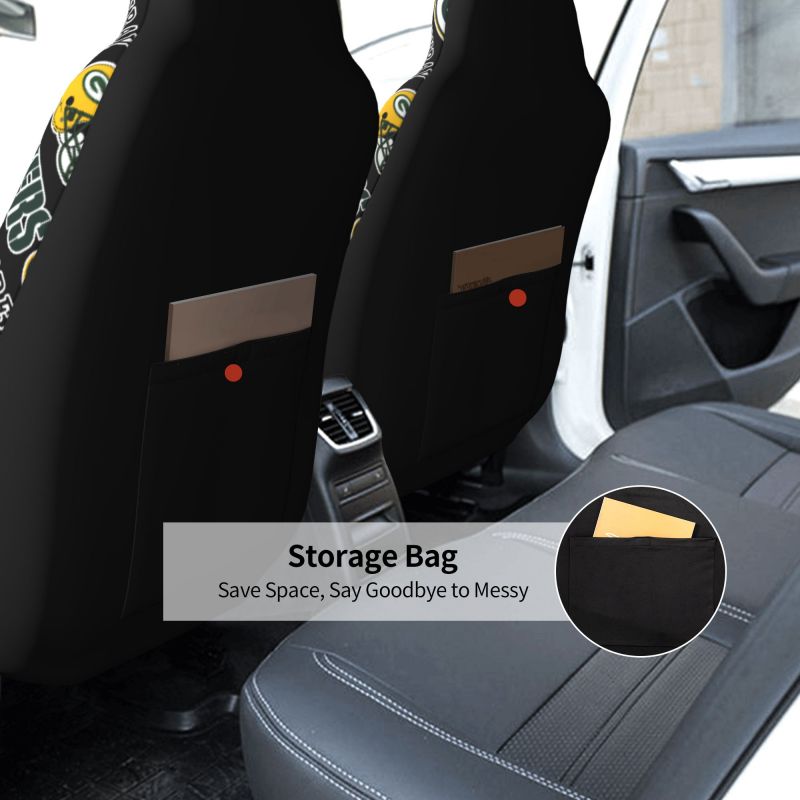 Green Bay Packers Printed seat dust protection cover car seat protective cover
