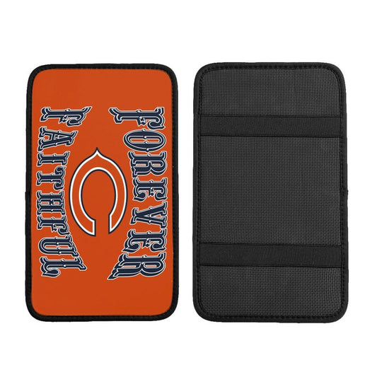 Chicago Bears Print car armrest box cover armrest protective cover