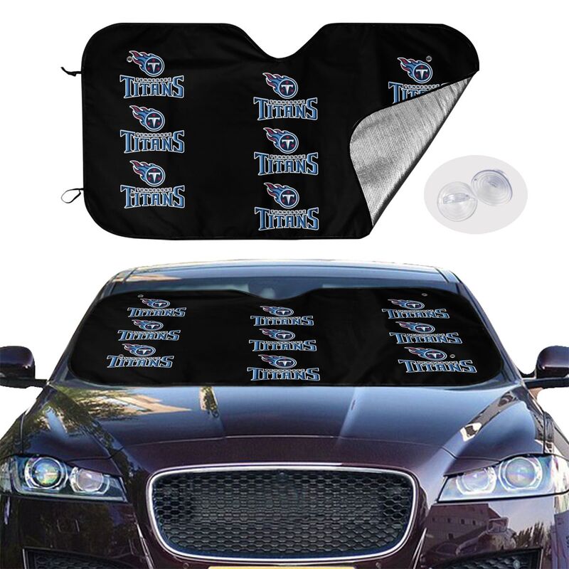 Tennessee Titans Printed suitable for front Car windshield sunshades Car windshield sunshades