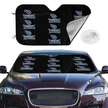 Tennessee Titans Printed suitable for front Car windshield sunshades Car windshield sunshades
