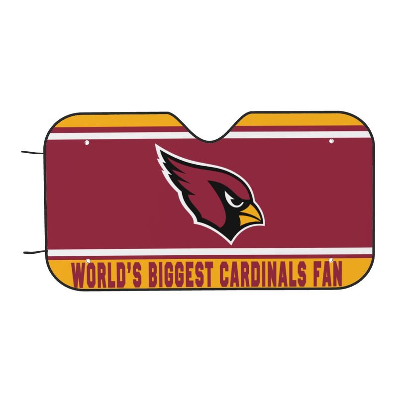 Arizona Cardinals Printing is suitable for car front windshield sunshades Car windshield sunshades