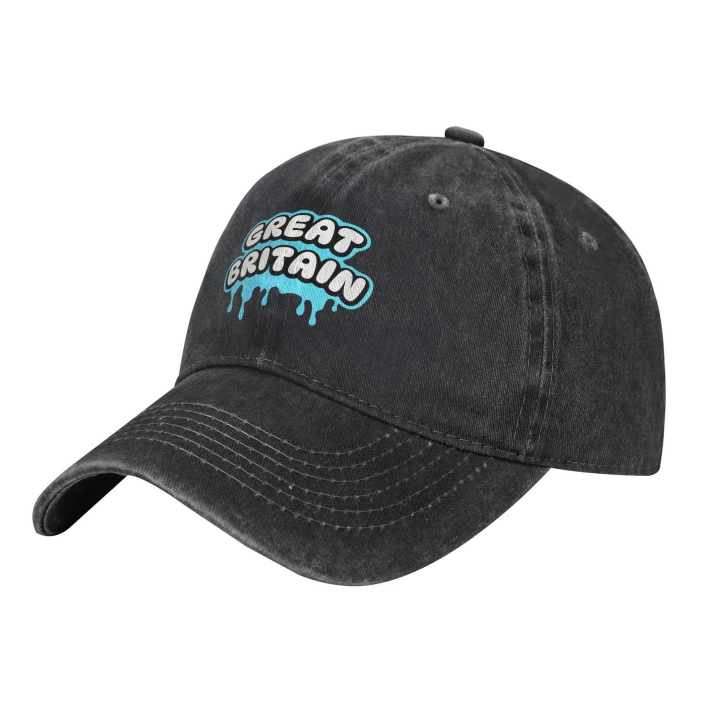 Great Britain Sticker Printed unisex baseball cap adjustable cap outdoor sun hats trucker hat