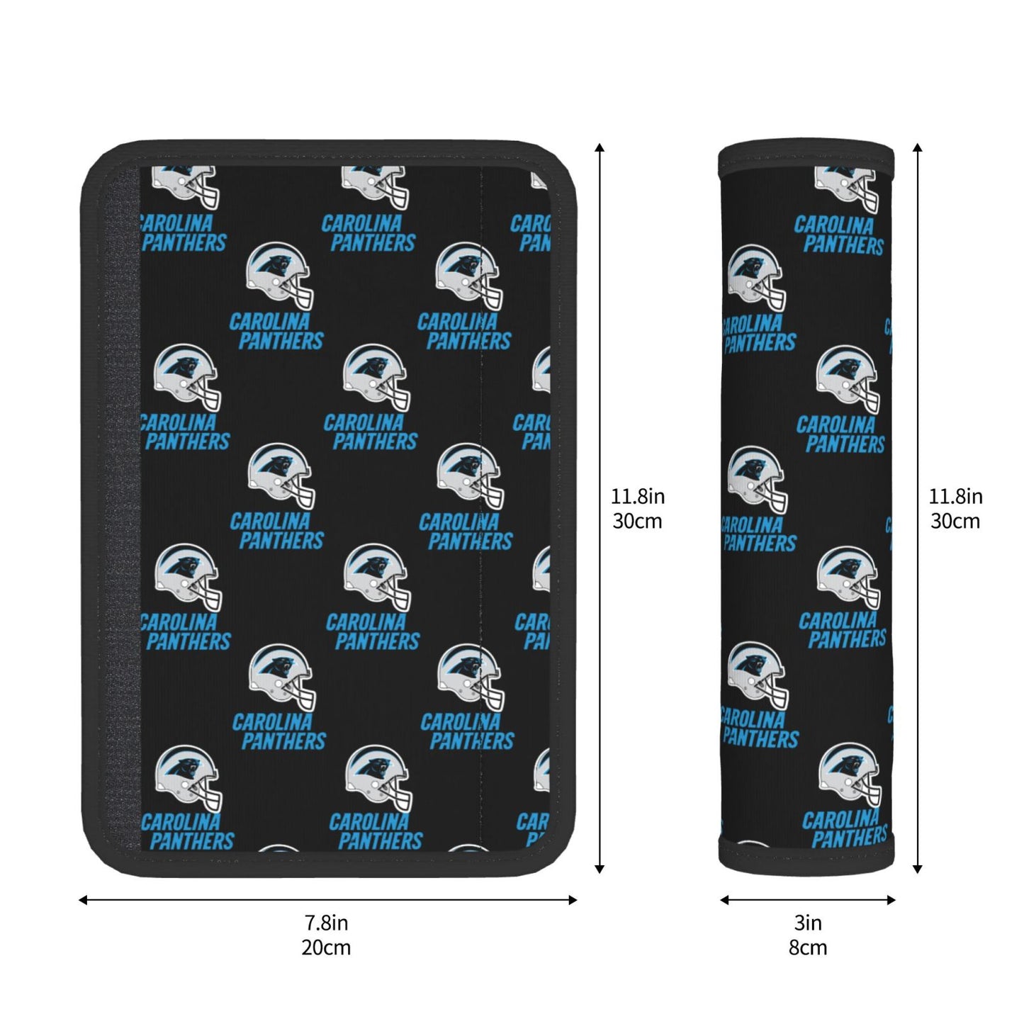 Carolina Panthers Car seat belt shoulder strap adult seat belt protective cover