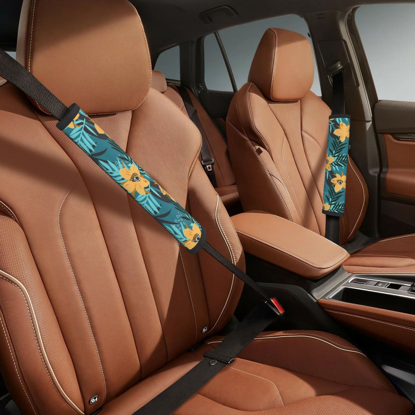 Jacksonville Jaguars Car seat belt protection cover Adult seat belt protection cover