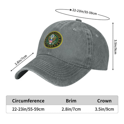 Mark Of The United States Army Printed unisex baseball cap adjustable cap veteran gift