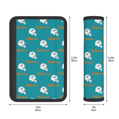Miami Dolphins Car seat belt shoulder strap UNISEX seat belt protective cover