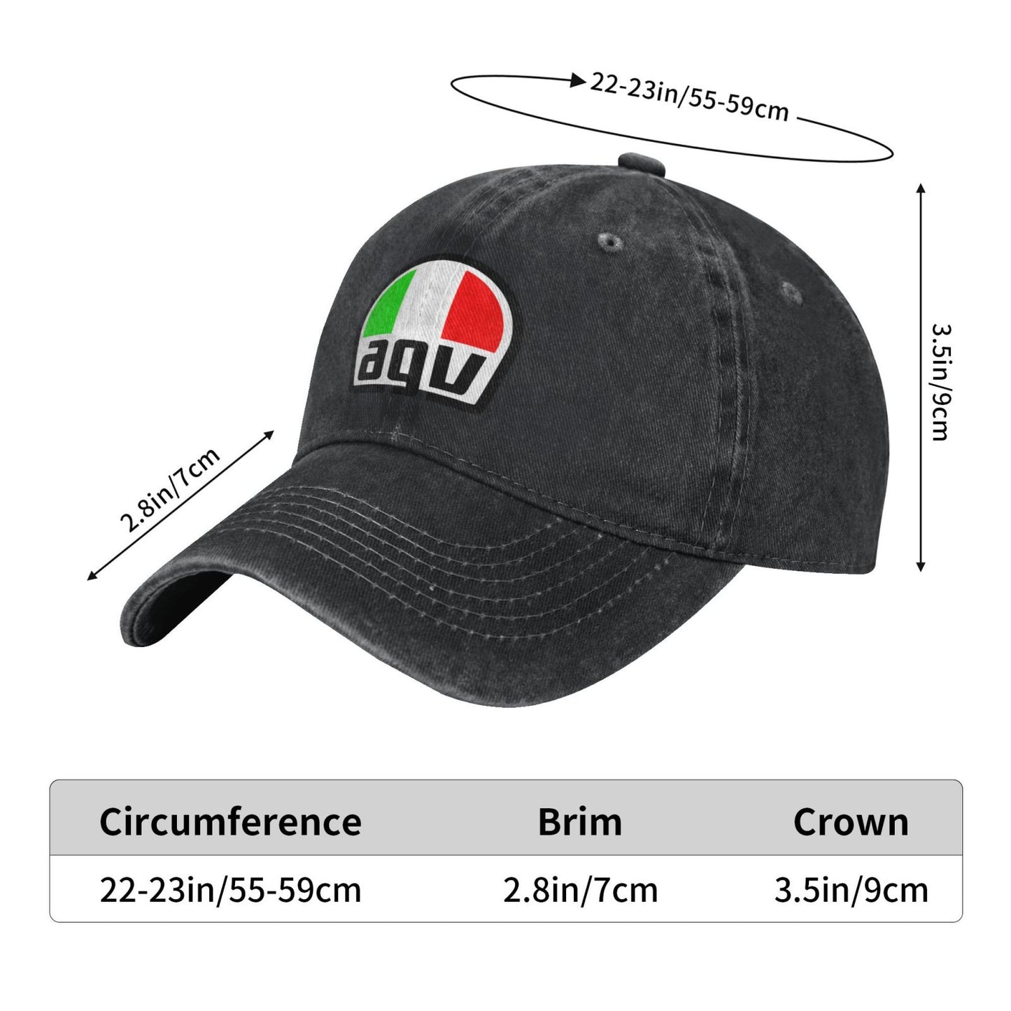 AGU Retro Print Printed unisex baseball cap adjustable cap outdoor sun hats trucker hat