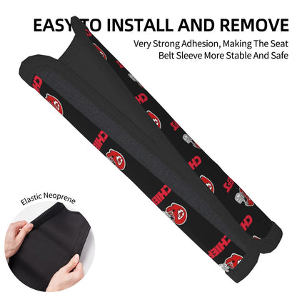Kansas City Chiefs Car seat belt shoulder strap adult seat belt protective cover