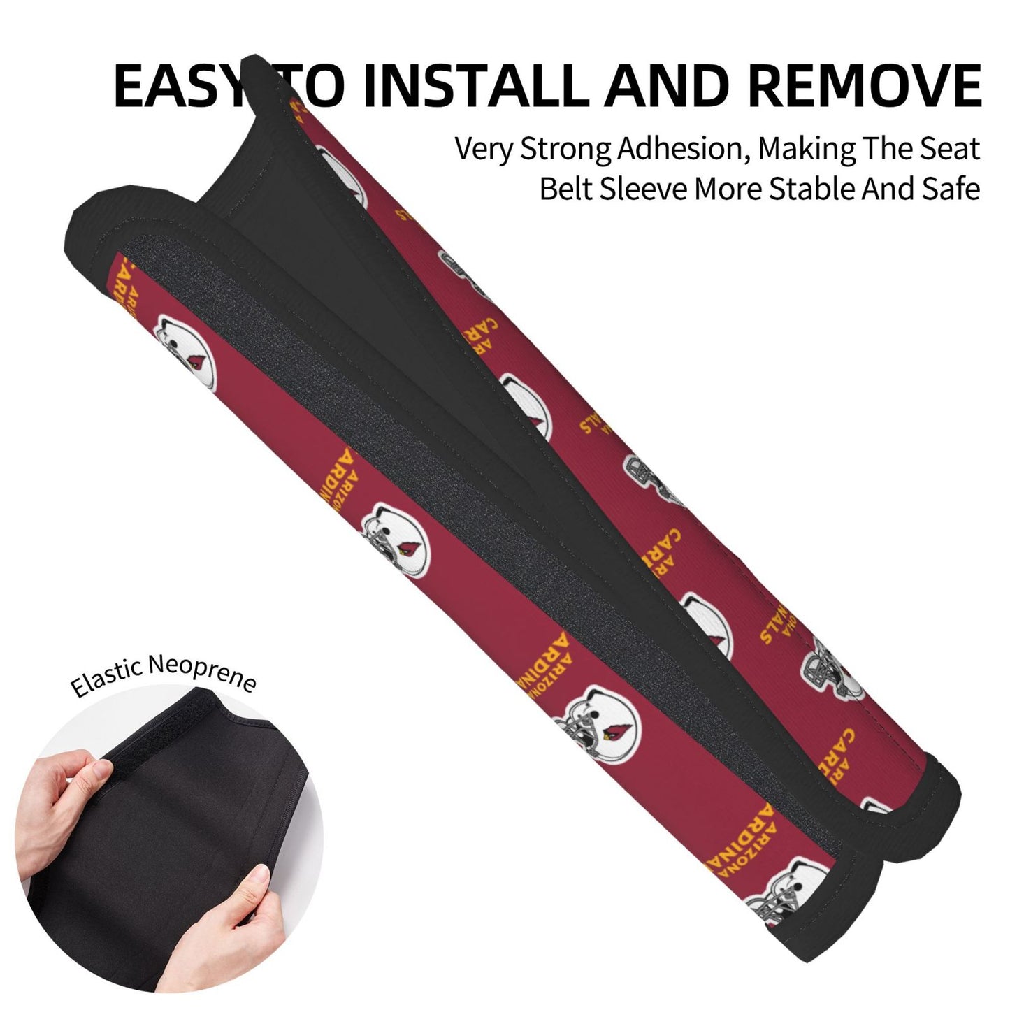 Arizona Cardinals Car seat belt shoulder strap UNISEX seat belt protective cover