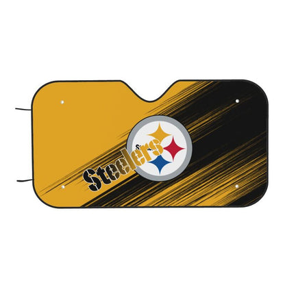 Pittsburgh Steelers Print car windshield sunshade panel car windshield sunshade cover multiple sizes
