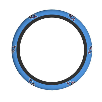 Tennessee Titans 2 Printed elastic steering wheel cover car steering wheel protective cover