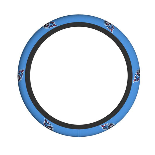 Tennessee Titans 2 Printed elastic steering wheel cover car steering wheel protective cover
