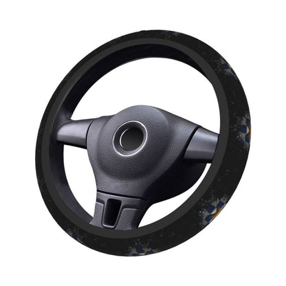 Dallas Cowboys 4 Printed breathable anti slip cover elastic steering wheel cover