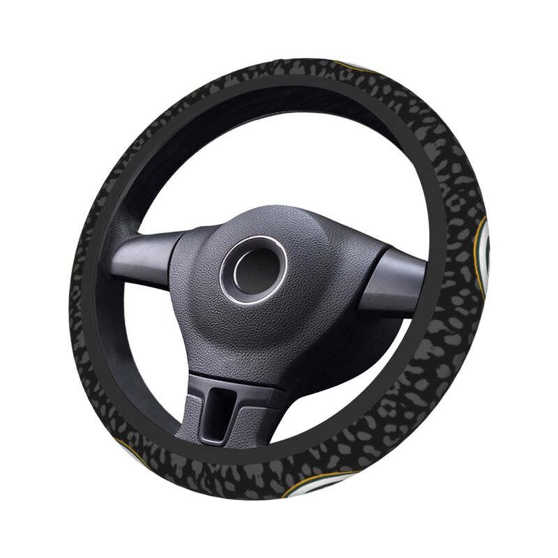 Green Bay Packers Printed elastic steering wheel cover car anti-skid cover