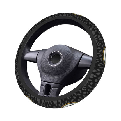 Green Bay Packers Printed elastic steering wheel cover car anti-skid cover