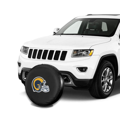 Los Angeles Rams 3 Car tire protective cover waterproof and dustproof tire cover