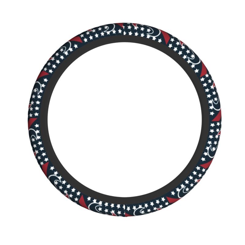 Houston Texans Printed breathable elastic steering wheel cover