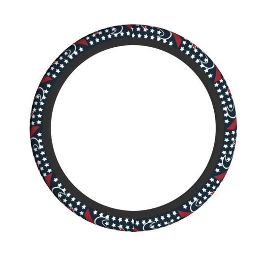 Houston Texans Printed breathable elastic steering wheel cover